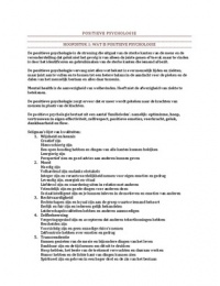 Positieve Psychologie in de praktijk H1-12