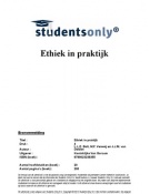 Samenvatting Ethiek in praktijk