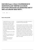 NUR 2102 Exam 4 EXAM COMPREHENSIVE QUESTIONS AND VERIFIED ACCURATE SOLUTION &lpar;DETAILED & ELABORATED&rpar; &vert;GET IT 100&percnt; ACCURATE&excl;&excl; 2025 TEST&excl;&excl; &vert;