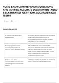 NU643 EXAM COMPREHENSIVE QUESTIONS AND VERIFIED ACCURATE SOLUTION &lpar;DETAILED & ELABORATED&rpar; &vert;GET IT 100&percnt; ACCURATE&excl;&excl; 2026 TEST&excl;&excl; &vert;