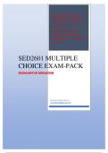 Sociology of Education Multichoice Exam pack