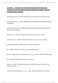 Sterile Processing &ndash; Chapter 1&colon; The Basics &vert; CSPD&sol;CRCST &vert; 2025&ndash;2026 &vert; Graded Practice Questions with Verified Answers