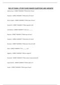 BIO 137 EXAM 1 STUDY GUIDE IMAGES QUESTIONS AND ANSWERS