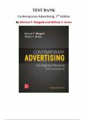 Contemporary Advertising &ndash; Michael F&period; Weigold & William F&period; Arens &lpar;17th Edition&rpar; &ndash; Complete Test Bank Chapters 1&ndash;18