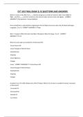 CVT 105 FINAL EXAM &lpar;1-3&rpar; QUESTIONS AND ANSWERS&period;