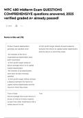 WPC 480 Midterm Exam QUESTIONS COMPREHENSIVE questions answered&comma; 2025 verified graded A&plus; already passed&excl;