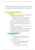 NR 326 Mental Health Nursing Final Exam 1 &ndash; Study Guide with Key Questions and Ethical Issues &lpar;Chamberlain&rpar; 2026&sol;2027