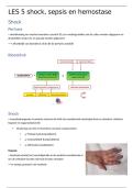 Les 5 shock&comma; sepsis&comma; hemostase