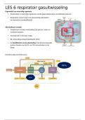 Les 6 respiratoire gasuitwisseling