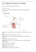 Les 7 digestieve systeem