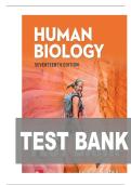 TEST BANK FOR Human Biology 17th Edition by Sylvia S&period; Mader&comma; Michael Windelspecht ISBN&colon;978-1264407606 COMPLETE GUIDE ALL CHAPTERS COVERED 100&percnt; VERIFIED A&plus; GRADE ASSURED&excl;&excl;&excl;&excl;&excl;NEW LATEST UPDATE&excl;&excl;&excl;&excl;&excl;&excl;