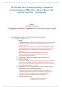 NR 503 Mid-Term Study Guide &ndash; Key Concepts in Epidemiology and Morbidity &ndash; Chamberlain &ndash; 2026&sol;2027 &vert; Course exam study guide with verified solutions
