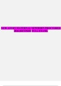 NEW ATI RN MATERNAL NEWBORN PROCTORED 2026 &lpar;REVISED FULL EXAM&rpar;&period;