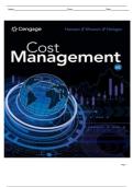 TEST BANK FOR Cost Management 6th Edition by Don R&period; Hansen&comma; Maryanne M&period; Mowen ISBN&colon;9798214044972 COMPLETE GUIDE ALL CHAPTERS COVERED 100&percnt; VERIFIED A&plus; GRADE ASSURED&excl;&excl;&excl;&excl;&excl;NEW LATEST UPDATE&excl;&excl;&excl;&excl;&excl;
