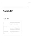 "Family Medicine COMAT Review 2026 &vert; High-Yield Notes&comma; Practice Questions & 100&percnt; Correct Answers"