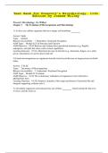 Test Bank for Prescott's Microbiology 11th Edition Willey &vert; Complete Chapters 1-6 &vert; Questions&comma; Answers & Rationale &vert; ASM Objectives