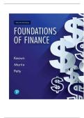 TEST BANK FOR Foundations of Finance&comma; 10th edition by J&period; Keown&comma; John D&period; Martin ISBN&colon;9780134897264 COMPLETE GUIDE ALL CHAPTERS COVERED 100&percnt; VERIFIED A&plus; GRADE ASSURED&excl;&excl;&excl;&excl;&excl;NEW LATEST UPDATE&excl;&excl;&excl;&excl;&excl;&excl;
