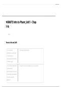 NGR6172 Intro to Pharmacology Unit 1 &ndash; Chapters 1&ndash;16 Study Guide