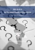 PMBOK Guide Sixth Edition &vert; 360&plus; Questions & Answers for PMP Exam Prep