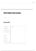 MSN 611 Midterm Exams 1-3 Complete Practice Questions & Study Guide 2025