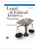 TEST BANK FOR Legal & Ethical Issues in Nursing 7th Edition&comma; Kindle Edition by Ginny Guido ISBN&colon;978-0134714974 COMPLETE GUIDE ALL CHAPTERS COVERED 100&percnt; VERIFIED A&plus; GRADE ASSURED&excl;&excl;&excl;&excl;&excl;NEW LATEST UPDATE&excl;&excl;&excl;&excl;&excl;