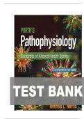 TEST BANK FOR Porth's Pathophysiology&colon; Concepts of Altered Health States Eleventh&comma; North American Edition by Tommie L&period; Norris ISBN&colon;978-1975176846 COMPLETE GUIDE WITH RATIONALES 100&percnt; VERIFIED A&plus; GRADE ASSURED&excl;&excl;&excl;&excl;&excl;NEW LATEST UPDATE&excl;&excl;&excl;&excl;&excl;