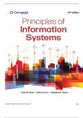 TEST BANK FOR Principles of Information Systems 15th Edition by Ralph Stair&comma; Mark Perew&comma; Lakeisha Vance ISBN&colon;979-8214000961 COMPLETE GUIDE ALL CHAPTERS COVERED 100&percnt; VERIFIED A&plus; GRADE ASSURED&excl;&excl;&excl;&excl;NEW LATEST UPDATE&excl;&excl;&excl;&excl;