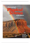 TEST BANK FOR Conceptual Physical Science 6th Edition by Paul Hewitt&comma; John Suchocki&comma; Leslie Hewitt ISBN&colon;978-0134060491 COMPLETE GUIDE ALL CHAPTERS COVERED 100&percnt; VERIFIED A&plus; GRADE ASSURED&excl;&excl;&excl;&excl;&excl;NEW LATEST UPDATE&excl;&excl;&excl;&excl;