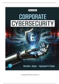 TEST BANK FOR Corporate Cybersecurity&comma; 6th edition by Randall J Boyle&comma; Raymond R&period; Panko ISBN&colon; 978-0135339299 COMPLETE GUIDE ALL CHAPTERS COVERED 100&percnt; VERIFIED A&plus; GRADE ASSURED&excl;&excl;&excl;&excl;&excl;NEW LATEST UPDATE&excl;&excl;&excl;&excl;&excl;