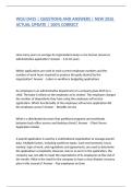 WGU D435 &vert; QUESTIONS AND ANSWERS &vert; NEW 2026 ACTUAL UPDATE &vert; 100&percnt; CORRECT