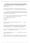 EDU FINAL EXAM STUDY GUIDE EXAM QUESTIONS AND ANSWERS