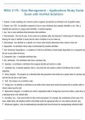 WGU C170 Data Management Applications &ndash; Study Guide Exam with Verified Solutions &lpar;Western Governors University&rpar; 2026&sol;2027