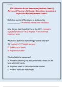ATLS Practice Exam Resources&vert;&vert;Verified Exam&excl;&excl; &vert;  Advanced Trauma Life Support Questions&comma; Answers &  High-Yield Review&vert;&vert;Newest Exam&excl;&excl;&excl; 
