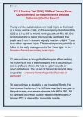 ATLS Practice Questions & Trauma Exam Prep &vert; High Yield Advanced Trauma Life Support Review  Bank&vert;&vert;Newest Exam&excl;&excl;&excl; 