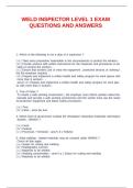 WELD INSPECTOR LEVEL 1 EXAM QUESTIONS AND ANSWERS