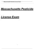 Massachusetts Pesticide License Exam Study Guide &ndash; Terms&comma; Definitions & Practice Test