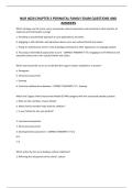 NUR 4020 CHAPTER 2 PERINATAL FAMILY EXAM QUESTIONS AND ANSWERS