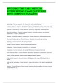 BRIDGING THE GAP - MEDICAL INTERPRETING EXAM QUESTIONS WITH CORRECT ANSWERS