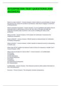 INTERPRETER TEST QUESTIONS AND ANSWERS