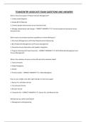 TEAMCENTER ASSOCIATE EXAM QUESTIONS AND ANSWERS
