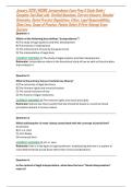January 2026 &vert; MSDBE Jurisprudence Exam Prep & Study Guide &vert; Complete Test Bank with  Verified Questions&comma; Correct Answers&comma; Detailed Rationales&comma; Dental Practice Regulations&comma; Ethics&comma; Legal Responsibilities&comma; State Laws&comma; Scope of Practice&comma; Patient Safety & Fi