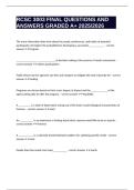 RCSC 3003 FINAL QUESTIONS AND ANSWERS GRADED A&plus; 2025&sol;2026