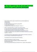 My wgu d204 wgu study set with correct solutions Latest update 2025&sol;2026
