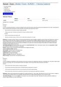 Module 1 Exam - Module 1 Exam - NUR2811 - 1 Nursing Capstone&period;