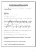 ENGINEERING CHAPTER ONE REVIEW&period; Built around real course units and objectives&excl;