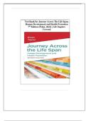 Journey Across The Life Span&colon; Human Development and Health Promotion&comma; 7th Edition TEST BANK by Polan&comma; Verified Chapters 1 - 14&comma; Complete Newest Version