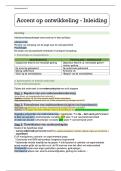 Samenvatting -  Onderwijskunde 2 - Accent op ontwikkeling