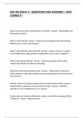 ESR 306 EXAM 4 &vert; QUESTIONS AND ANSWERS &vert; 100&percnt; CORRECT&excl;&excl;