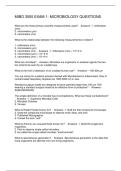 MIBO 3500 EXAM 1- MICROBIOLOGY QUESTIONS
