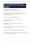 CCBC BIO 110 Exam 2